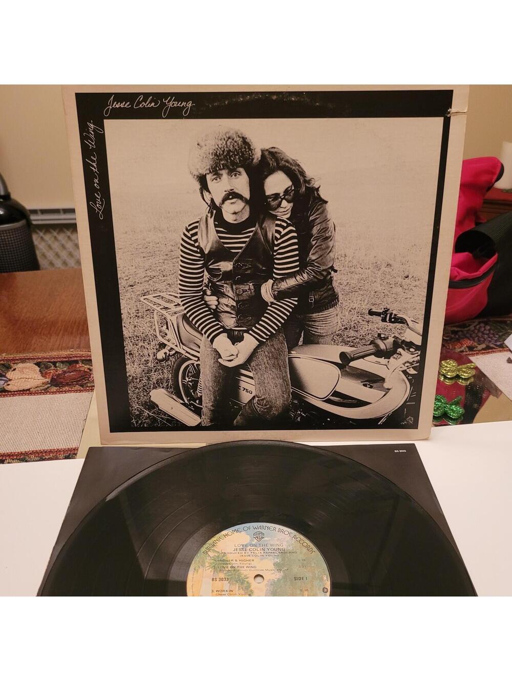 Jessie Colin Young Lp Vinyl Love On The Wing Warner Bros. 1977 VG+